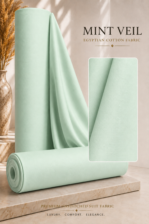 
MINT VEIL EGYPTIAN COTTON