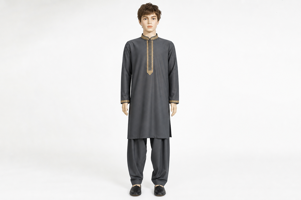 Mark Fashion Teen Boys Kameez Shalwar — Mark Fashion boys mannequin product photo 3