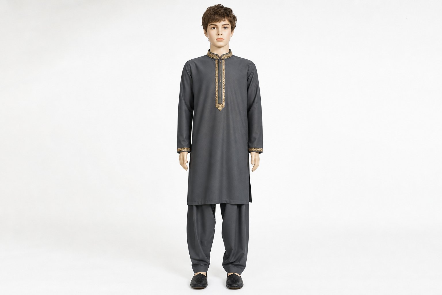 Mark Fashion Teen Boys Kameez Shalwar — Mark Fashion boys mannequin product photo 3