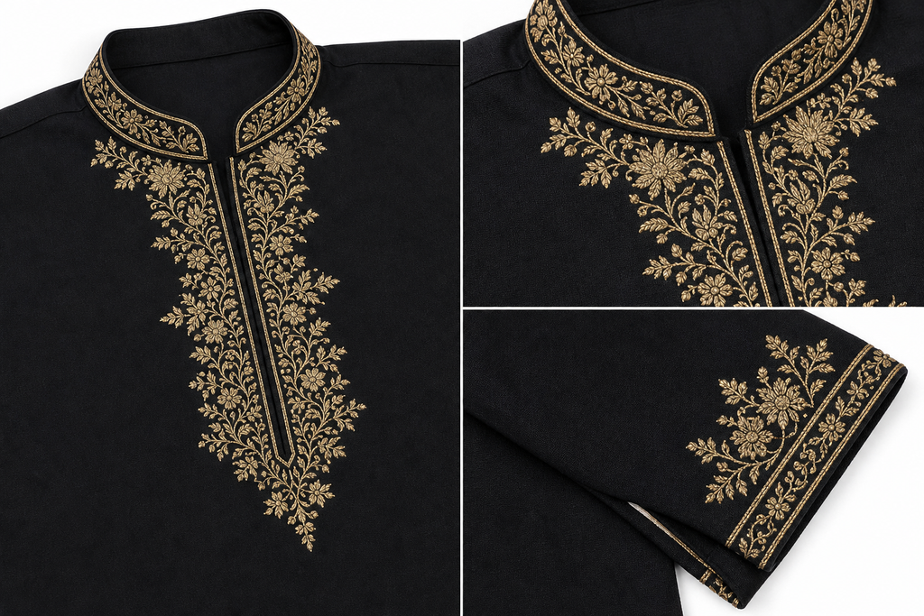 Mark Fashion Special Embroidered Kurta — Mark Fashion mannequin product photo 4