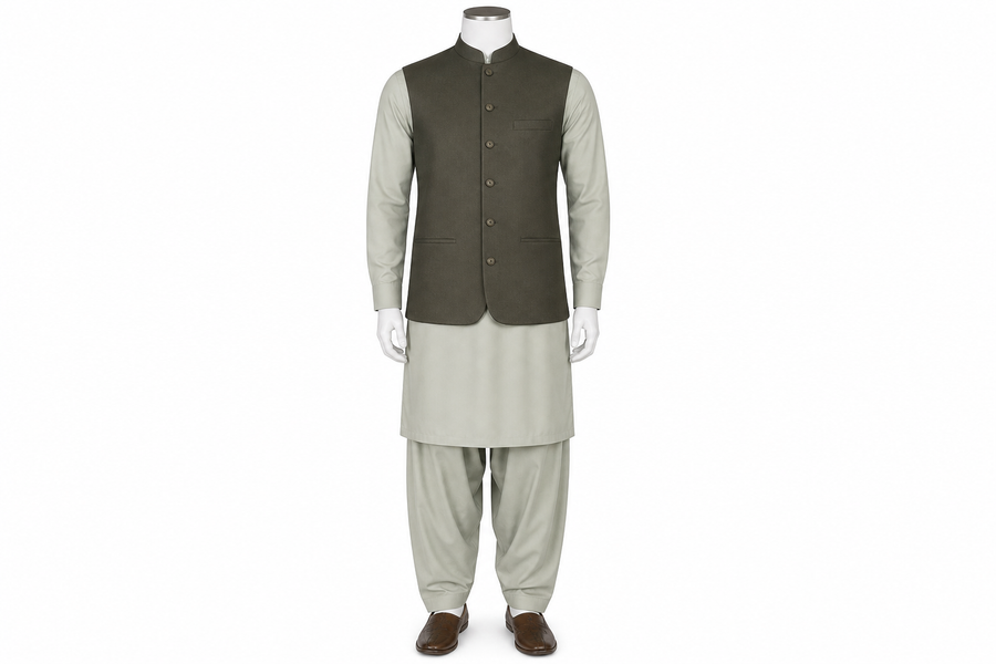 Mark Fashion Premium Waistcoat — Mark Fashion mannequin product photo 4